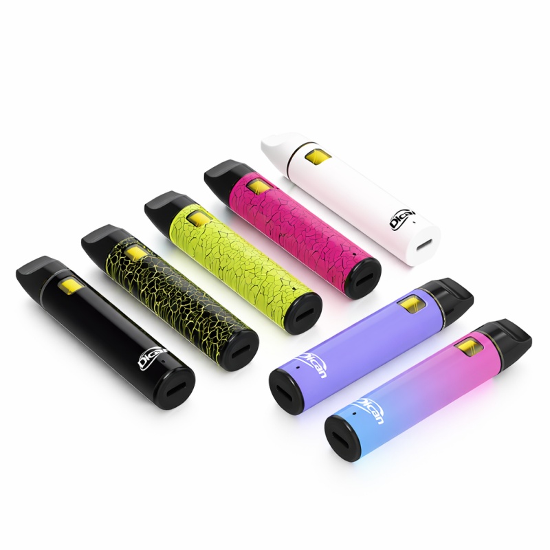 Dican Vape Dầu cần sa gốm cao cấp Thiết bị Vape dùng một lần - Không tắc nghẽn, Hương vị nguyên chất, Hiệu suất ổn định