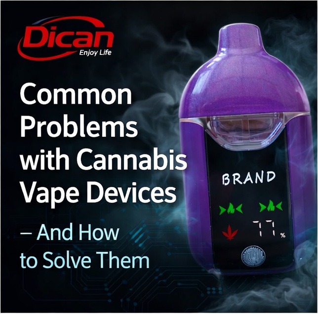 Các vấn đề thường gặp với thiết bị Vape cần sa - và cách giải quyết chúng
